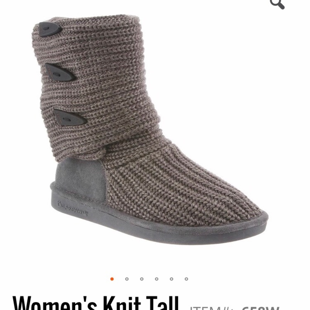 Bear Paws Knit boots